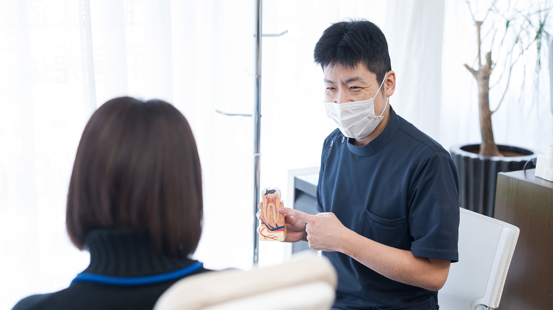 「大切な家族に受けて欲しい診療」が 私たちのモットーです 丁寧な診療をご提供します。
