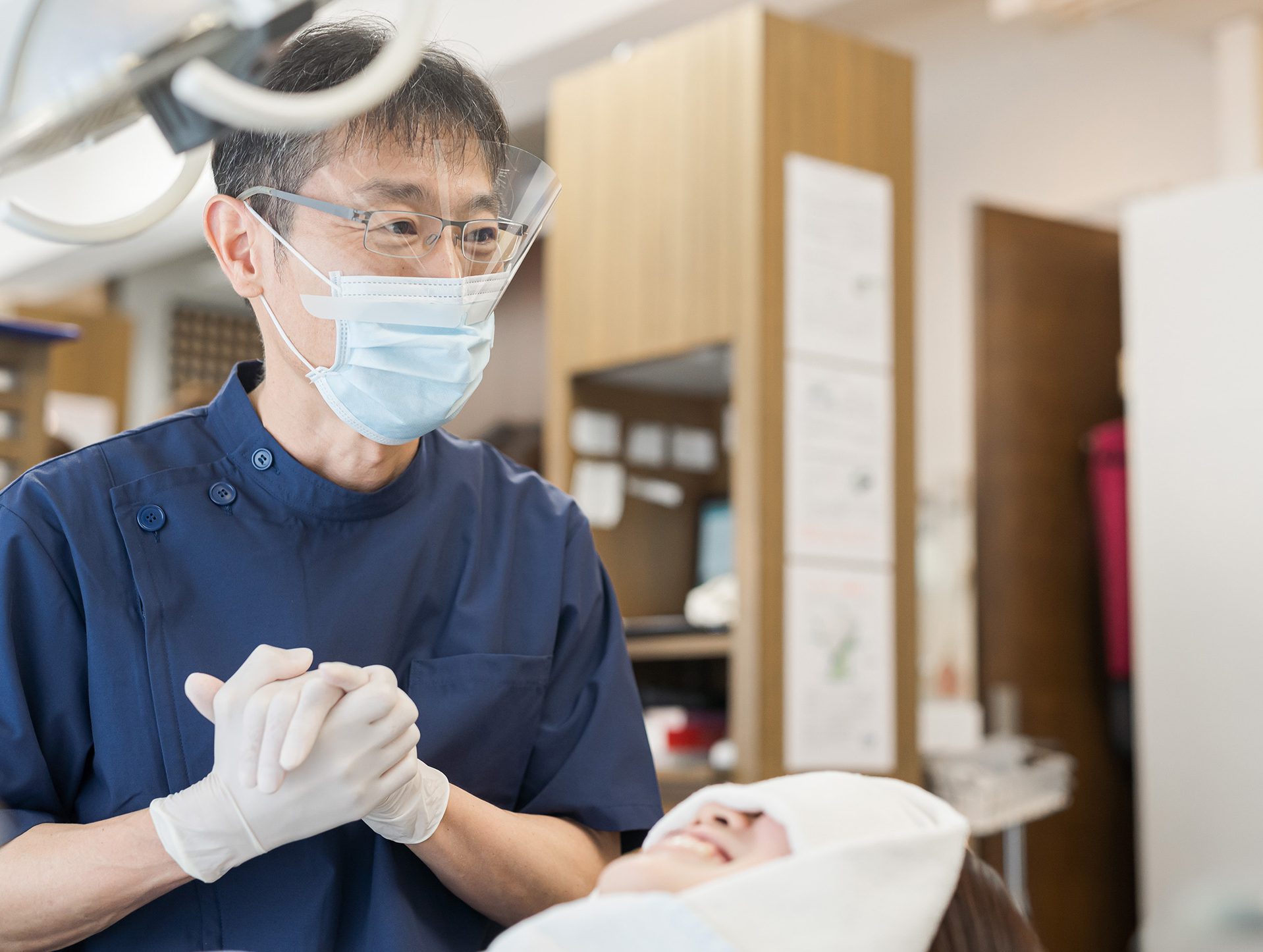 日曜も診療しているので 普段お忙しい方も お気軽にご来院いただけます