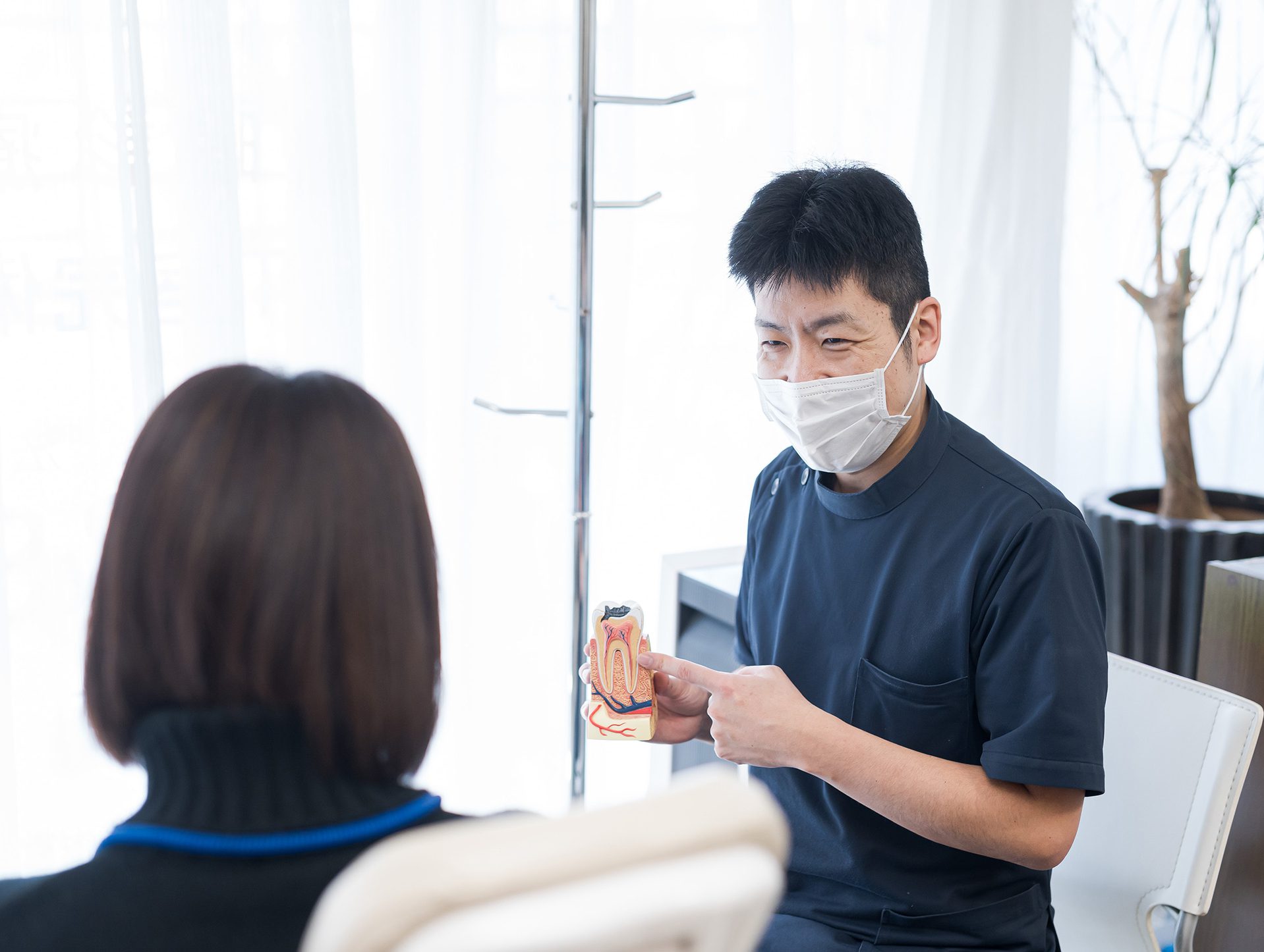 「大切な家族に受けて欲しい診療」が 私たちのモットーです 丁寧な診療をご提供します。